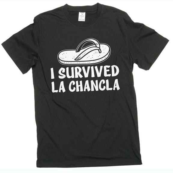 Funny La Chancla t-shirt mom grandma with slipper humorous spanish childhood tee shirt
