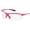 Pink Frame/Clear Lens, variant on Erb Ella Safety Glasses Ladies Protective Eyewear Pink/smoke