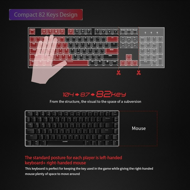 AJAZZ™ AK33 Mechanical PC Gaming Keyboard