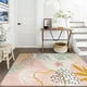 thumbnail image 2 of Alfombra Lahome rosa de 160 x 230 cm, lavable y antideslizante, para sala de estar, 2 of 7