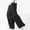01 Black, variant on Awdenio Men's Pants Loose Wide Leg Jeans Straight Baggy Hip hop Streetwear Skateboard Denim Pants