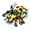 Yellow, variant on Electric Robot Toys Mechanical Bee, Smart Insect Robot with Lights and Spray for Adults Kids Gifts-Yellow