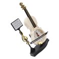 thumbnail image 1 of Violin Alarm Clock, Mini Portable Bedside Desk Clock Creative Innovative Alarm Clock for Home Office with Accurate Time Loud Sound, 1 of 7