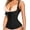Black, variant on aoliab Waist Trainer for Women Corset Tops Tummy Control Shapewear Sport Girdle Workout Black Vest