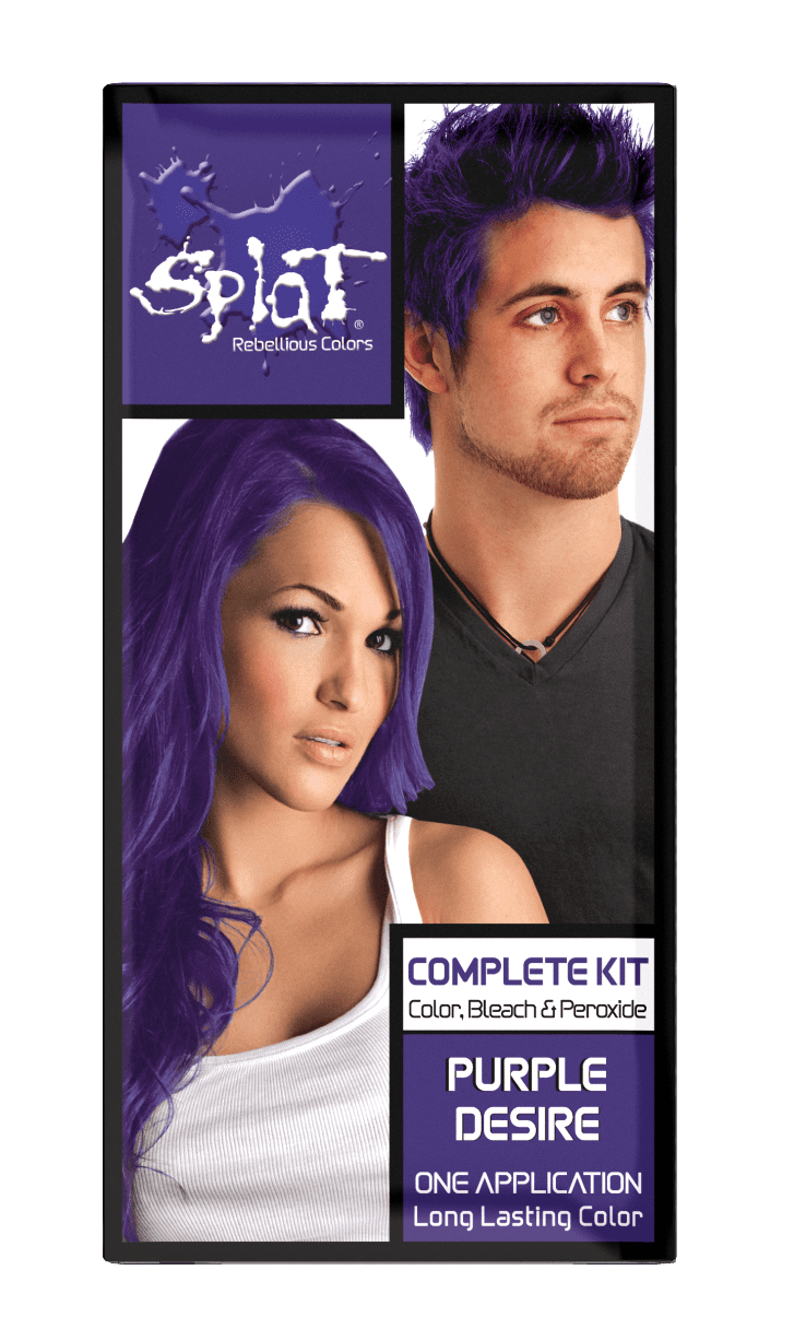 Splat Purple Hair Dye Splat Purple Semi Permanent Hair Dye Hair Color
