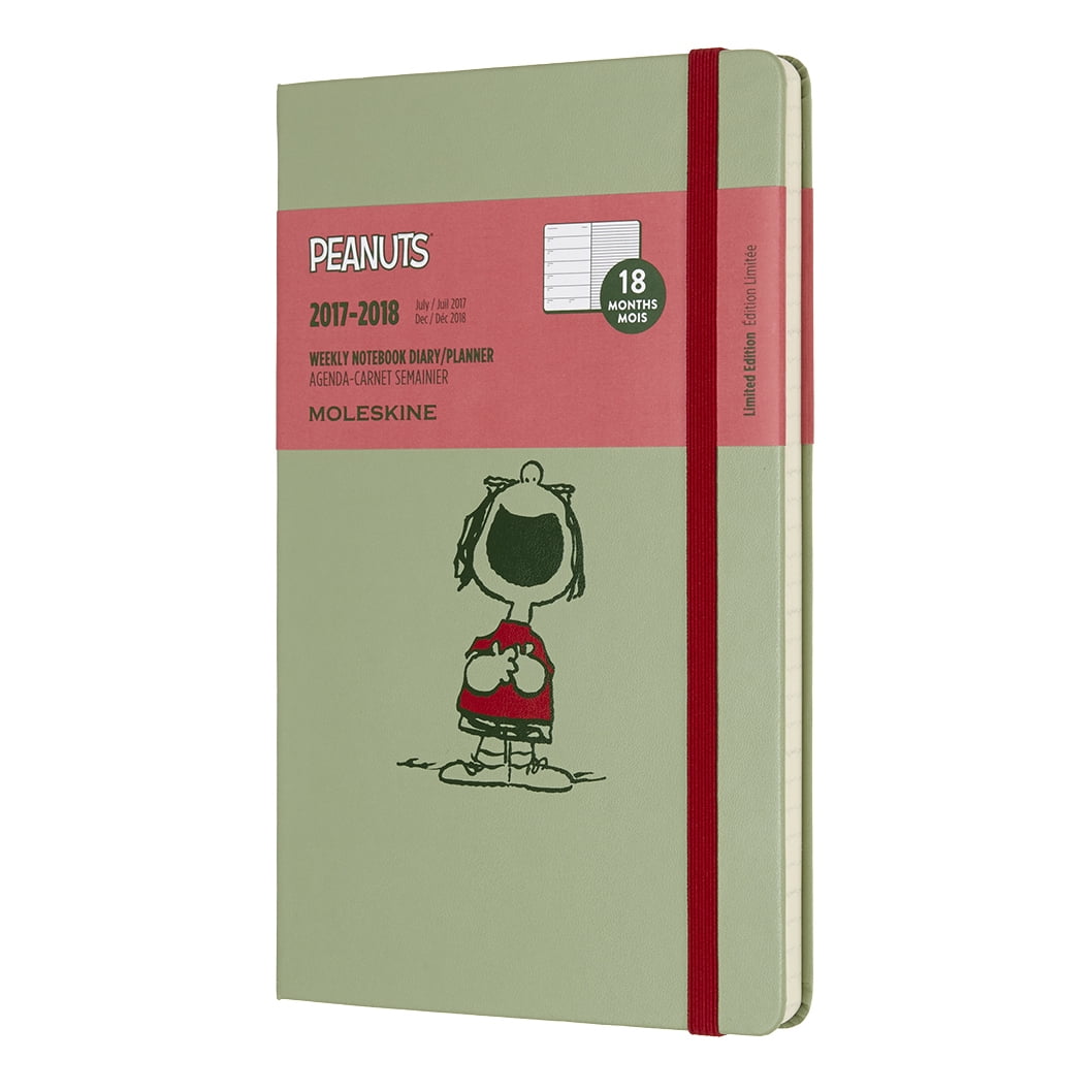 Moleskine Limited Edition Peanuts, 18 Month Weekly Planner, Large, W