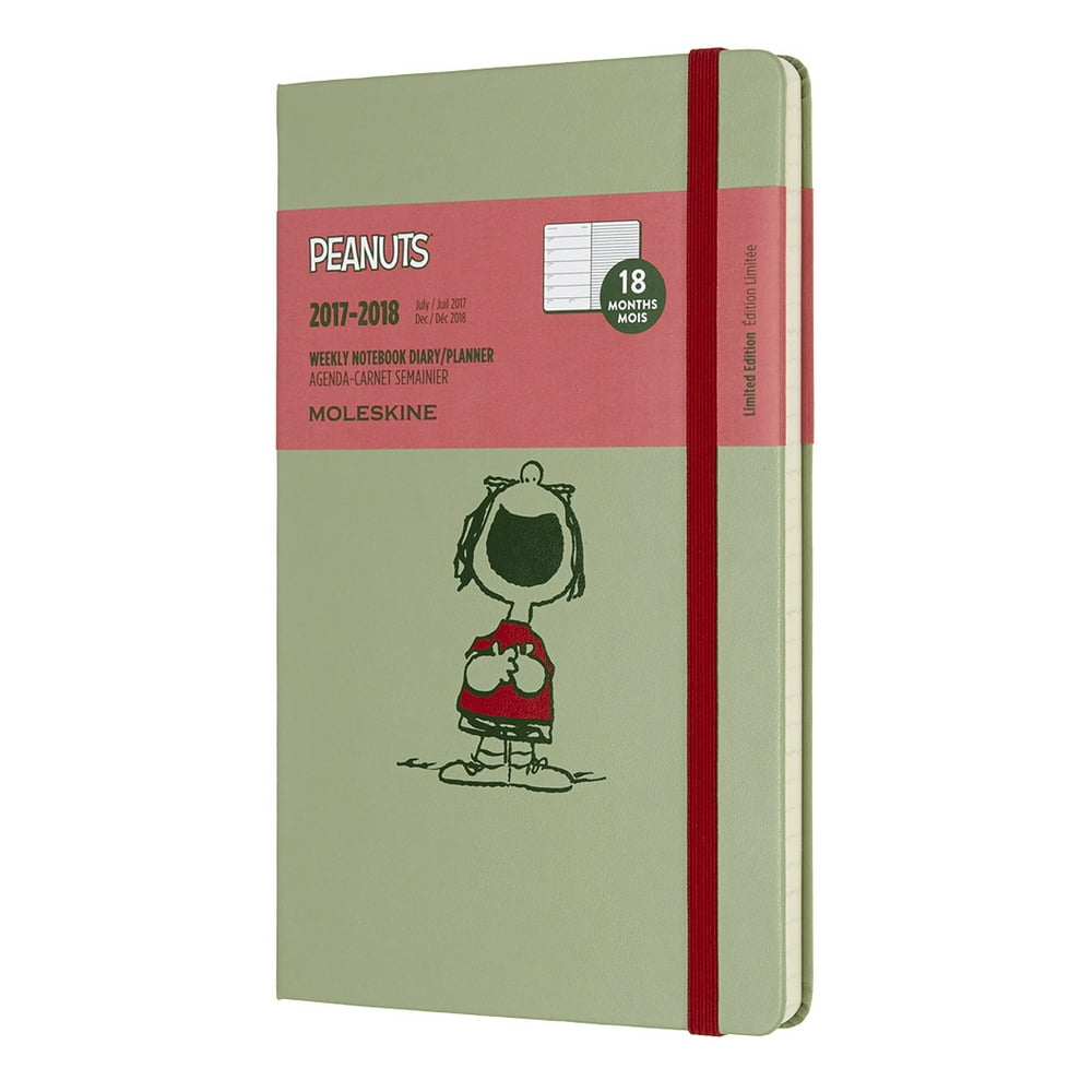 Moleskine Limited Edition Peanuts, 18 Month Weekly Planner, Large, W
