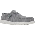 thumbnail image 5 of HEYDUDE Men Wally Stretch Sox Wide Lace-Up Moccasins Gray, 11, 5 of 6