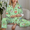 thumbnail image 6 of Naloa Spring Gnome Pajamas for Women Set, Womens Pajama Sets, Lounge Sets for Women, 2pjs for Women-Small, 6 of 7