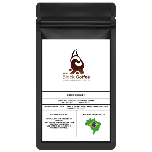 Brazil Guaxup | Minas Gerais Coffee | 8 oz Ground