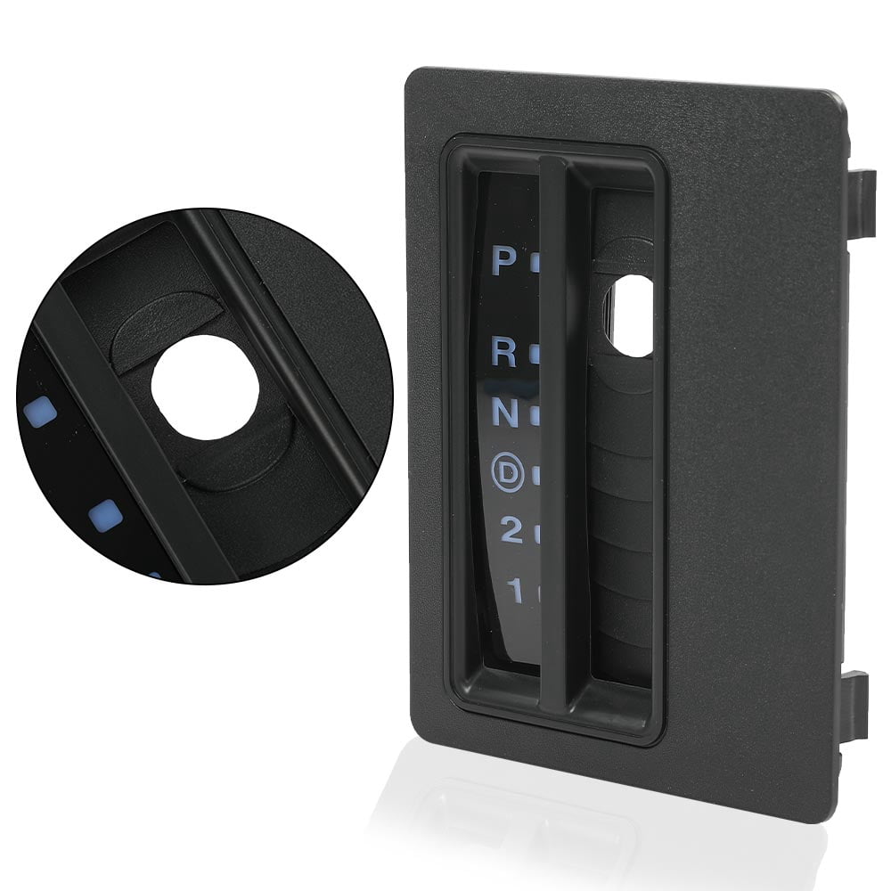 PIT66 Automatic Floor Shift Indicator Bezel Trim Auto Console Fit for Jeep Wrangler TJ 1997-2006 06130553