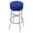Blue, variant on Trademark Gameroom Red Bar Stool with Padded Seat