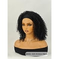 thumbnail image 2 of 16" Curly Headband Wig - Natural Spiral Curls, Bouncy Volume, Comfy Stretch Band, Runway Black, 2 of 9