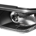 thumbnail image 3 of Spec-D Tuning Headlight Assembly 2LCLHP-COL04HJM-TM Halogen Bulb; H1 High/Low Beam Bulb; Clear Lens; Matte Black Housing; DOT/SAE Approved; Set Of 2, 3 of 13