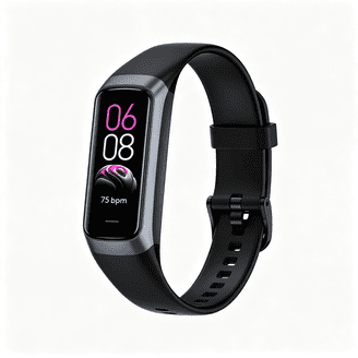 Letsfit ID152 Black Fitness Tracker - Walmart.com