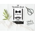 thumbnail image 3 of Darling Souvenir White Birthday Invitation Card 28 Pcs Fill or Write In Blank Invites Printable Party Supplies 5 x 7 Inches, 3 of 5