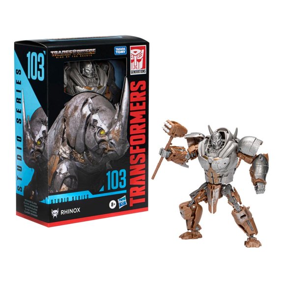 Figura de Acción Transformers Hasbro Studio Series Clase Viajero Rhinox