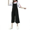 thumbnail image 1 of Overall Pants Fashionable Loose Style Sleeveless Overall Jumpsuit Bib Jumpsuit, 1 of 8