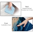 thumbnail image 4 of Dolphin Canvas Beach Blanket - Picnic Mat Outdoor Waterproof Sand Proof Large Portable Camping Rug Foldable with Corner Pockets and Stakes for Travel Hiking Grass Park Vacation 80" x 60", 4 of 6