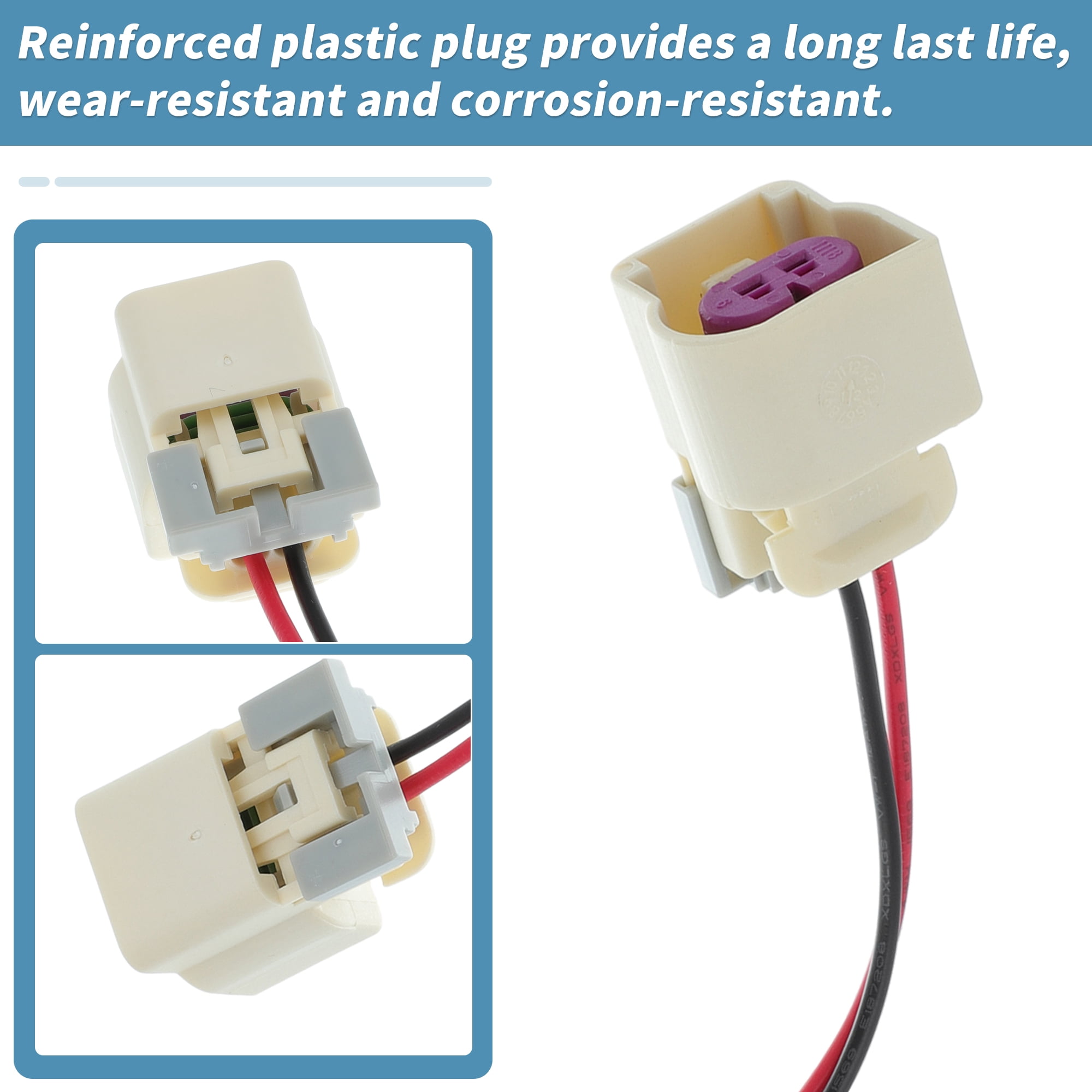 Unique Bargains Knock Sensor Connector Wiring Harness for Buick and for Chevrolet Models