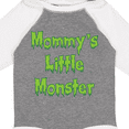 thumbnail image 4 of Inktastic Mommy's Little Monster Boys or Girls Long Sleeve Baby Bodysuit, 4 of 5