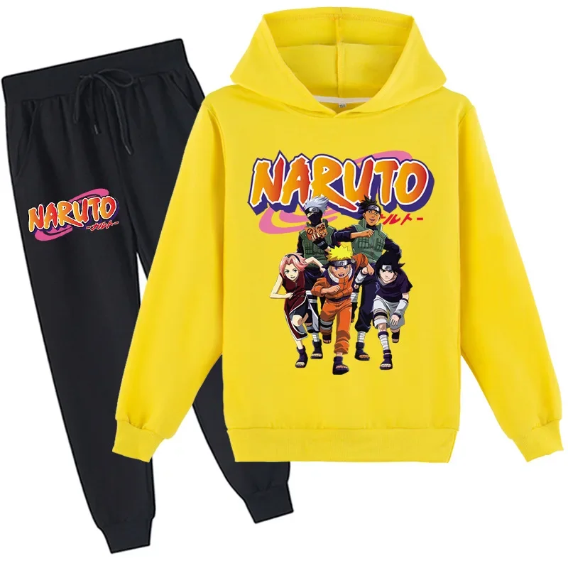 Naruto Anime Boys Suit New Autumn and Winter Handsome Children's