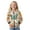 Bohemian Floral Butterfly, variant on Zipper Front Hoodies Girls Long Sleeve Sweatshirt Pink Cherry Floral Panda Print Kids Fleece Jacket with Pockets Fall Top Winter Clothes, L