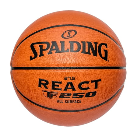 Spalding React TF-250 Indoor-Outdoor Basketball 27.5