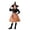3Orange3, variant on WERYOUNG Girls Halloween Dress Up Outfits Long Sleeve Witch Dress Matching Hat Kids Fancy Party Performance Dresses Sets Trendy Clothes Sets 6-7 Years