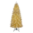 thumbnail image 6 of National Tree Company 10 ft Pre-Lit Platinum Metallic Full Artificial Christmas Tree, 2,720 LED Lights, 2,754 Tips, Includes Stand, Gold, 6 of 9
