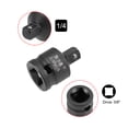 thumbnail image 3 of Reductor de socket de impacto Uxcell de 3/8" (F) x 1/4" (M) para llaves de trinquete, hembra a macho, Cr-Mo, 3 of 3