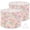 Color-3, variant on Lamp Shades Set of 2 Easy Assembly Soft Pink Plaid Subtle Watercolor Texture Drum Lampshades for Table Lamps Floor Lamps Pendant Light 13"x13"x10" Replacement Lamp Shade