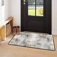 thumbnail image 3 of Modern Abstract Kitchen Mat 31"x20" Non Slip Soft Plush Low Profile Kitchen Rug, Textured Sink Mat for Laundry Room Bedroom Office, 3 of 6
