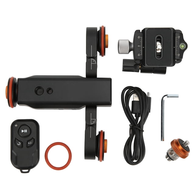 Camera Dolly,YELANGU L4X Electric Autodolly Wheels Wireless Camera Video Auto Dolly Motorized Camera Slider Optimized for Excellence
