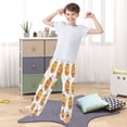 thumbnail image 5 of Boy's Pajama Pants Boys' Long Sleep Pants Children's Pajama Pants Loose Fitting Pajama Pants are Convenient to Put on and Take off S Halloween Grimace Pumpkin, 5 of 9