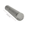 thumbnail image 3 of Generador de ahumador de barbacoa de acero inoxidable, redondo, frío y caliente, para exteriores, tubo ahumador de pellets de malla, 3 of 7