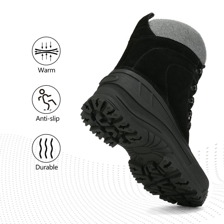 Walmart mens cheap insulated boots