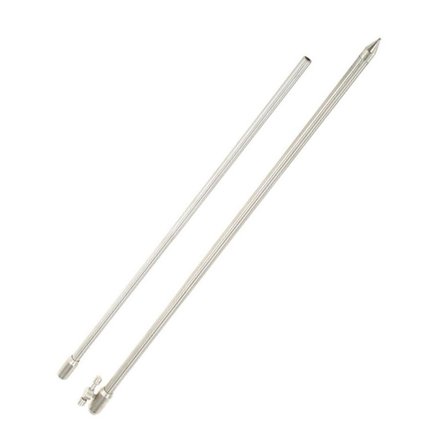 SIEYIO Fishing Rod Stand Holder Plug Insert Ground Adjustable Tool Fishing Bankstick