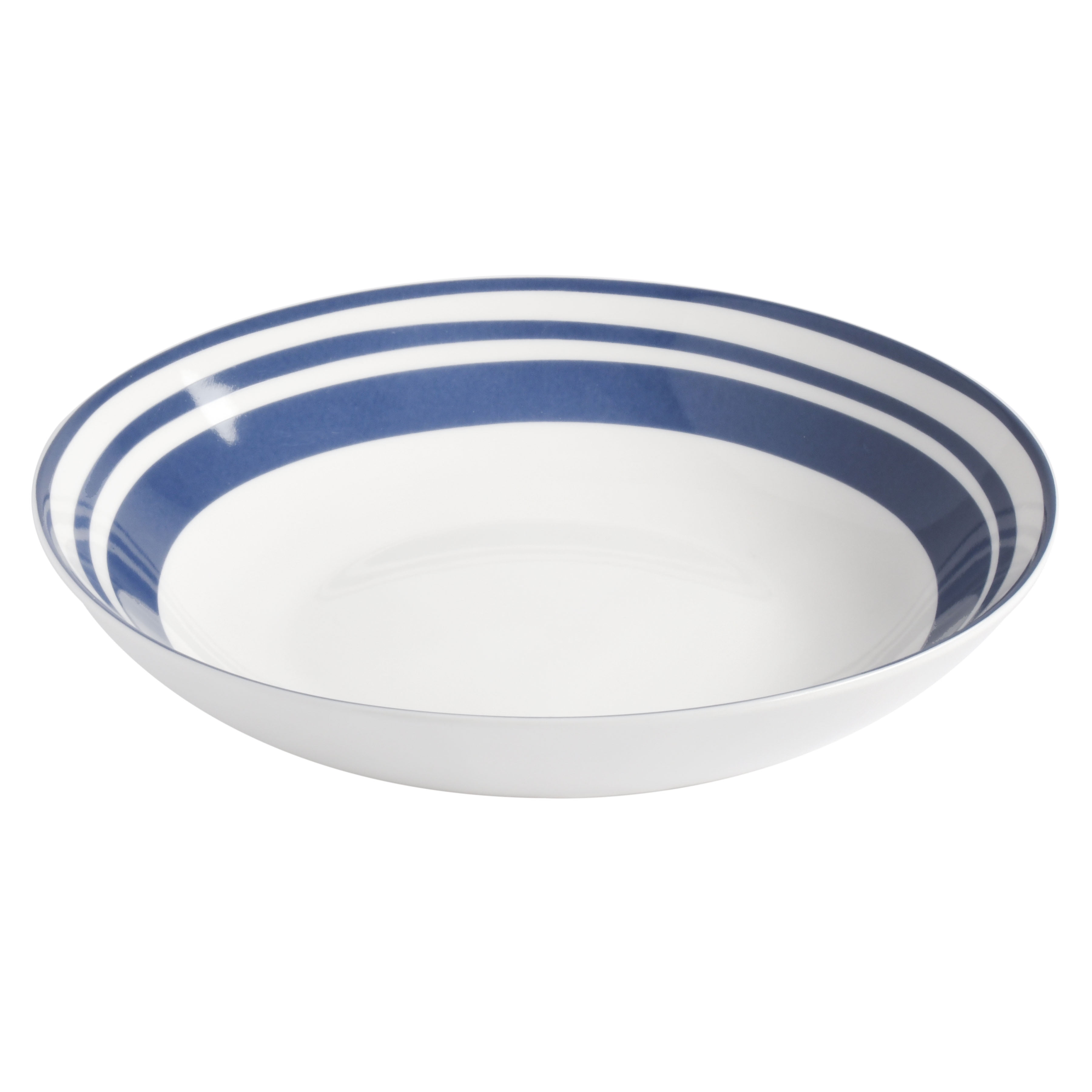 Gap Home Blue Stripy 8-Inch Fine Ceramic Dinner Bowl