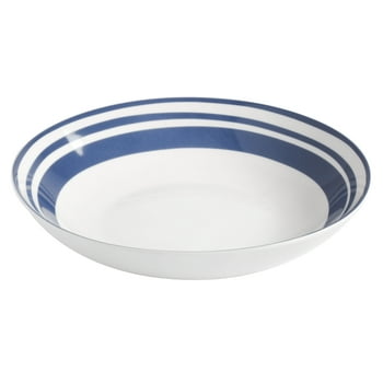 Gap Home Blue Stripy 8-Inch Fine Ceramic Dinner 