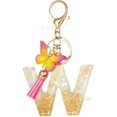 thumbnail image 1 of Letter Keychain,26 Letters A-Z Decorative Letter Keychain,Name Keychain for Women Girls Men Teenager Gift, 1 of 2