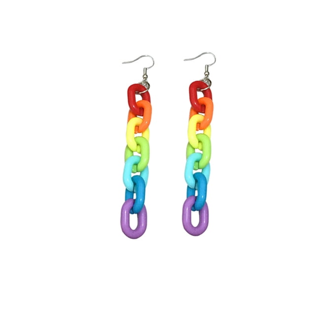 Sonducket 1 par de pendientes de estilo informal para mujer, pendiente de gota para senderismo y banquete, diseño Simple, joyería acrílica geométrica, Type3 NO3 Sonducket AP011373-01