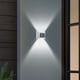 thumbnail image 5 of Fiudx Lámpara Solar de Jardín, Moderna Lámpara de Pared Impermeable, Iluminación Suave y Artística, Fácil Instalación, Ideal para Patios, Porches, Balcones y Espacios Exteriores Elegantes., 5 of 6