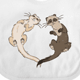 thumbnail image 4 of Inktastic Cute Ferret Heart Boys or Girls Baby Bib, 4 of 4