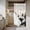 Beige, variant on Black Bear No Hook Shower Curtain Waterproof, Bathroom Curtains with Snap in Liners and See Through Top Window, Farmhouse Forest Animals Vintage Hotel Style Bathtub Curtains Shower 36"Wx78"L