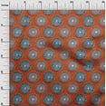 thumbnail image 3 of oneOone Cotton Jersey Red Fabric Asian Block Craft Projects Decor Fabric Printed by The Yard 58 Inch Wide, 3 of 4