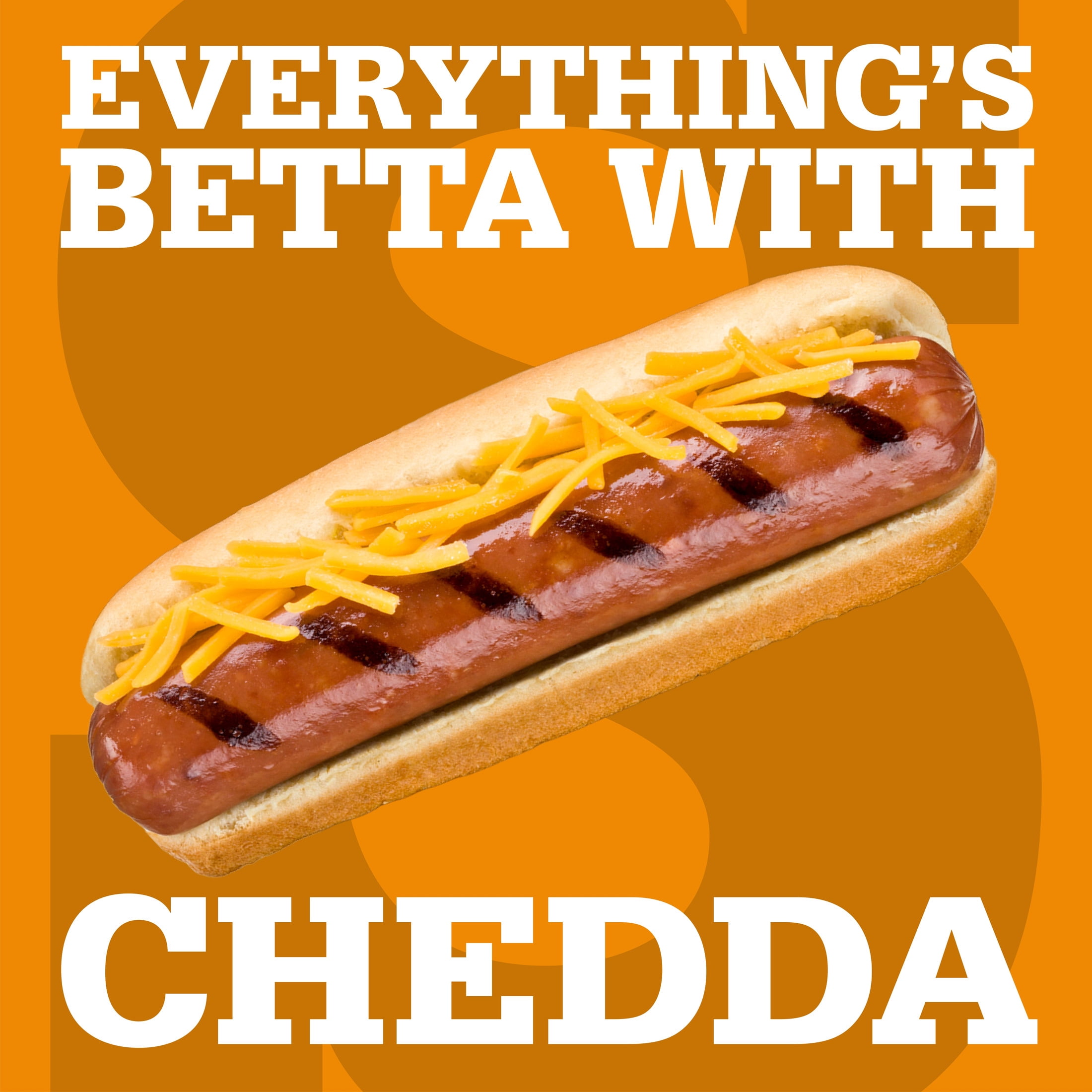 Bar‑S Cheddar Cheese Smoked Sausage, 14-Count, 2.5 lb Family Pack