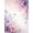 Lavender, Pattern 4, variant on ODIKA 4'x6' Machine Washable Non-Slip Area Rug, Bloom Cascading Floral Waterfall Design High Traffic Rug, Purple, 165633