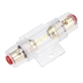 thumbnail image 5 of Uxcell 10x38mm 100A 32V Fast Blow Fuses with AGU Fuse Holder Inline Block 1 Set, 5 of 5