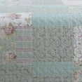 Full queen size lightweight summer quilt set with warm shams cotton